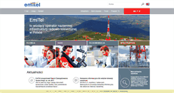Desktop Screenshot of emitel.pl