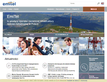 Tablet Screenshot of emitel.pl